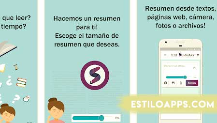 apps resumen textos